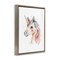 Stupell Industries Dreamy Pastel Unicorn Floating Frame, design by LSR Design Studio
